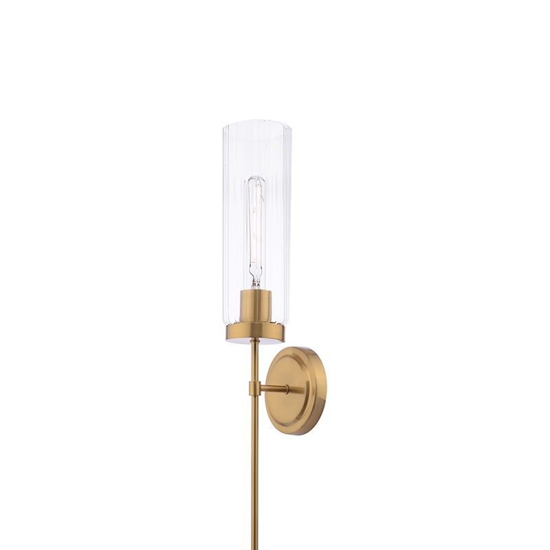 Dar Jodelle Wall Light - Polished Bronze