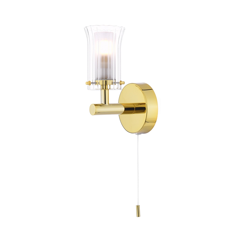 Dar Elba Wall Light - Polished Gold