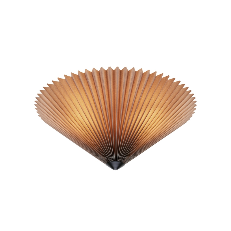 Plisado Large Flush Ceiling Light - Grey