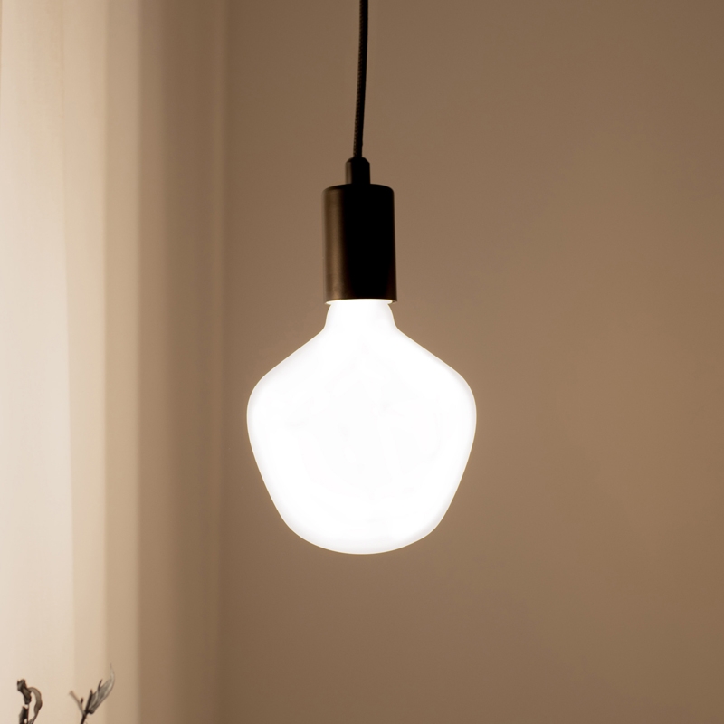 5W Opal Warm White LED Dimmable 132mm Globe Bulb - Screw Cap