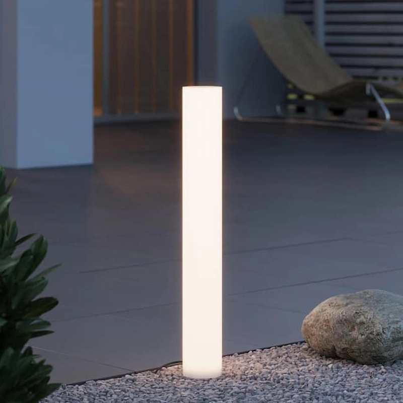 Suri 365 Shard Solar LED Outdoor Post Feature Light - White