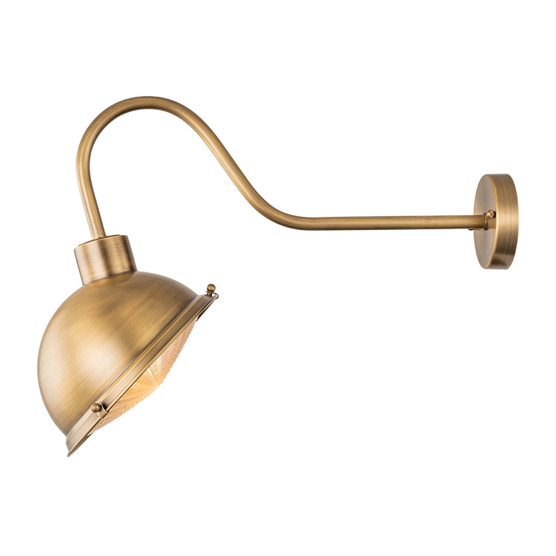 Elstead Outdoor Wall Light - Antique Brass