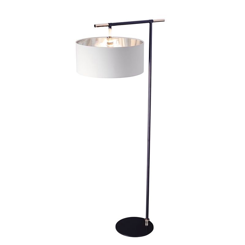 Elstead Balance Floor Lamp - Polished Nickel