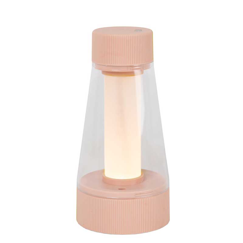 Lucide Lorali LED Touch Table Lamp - Pink