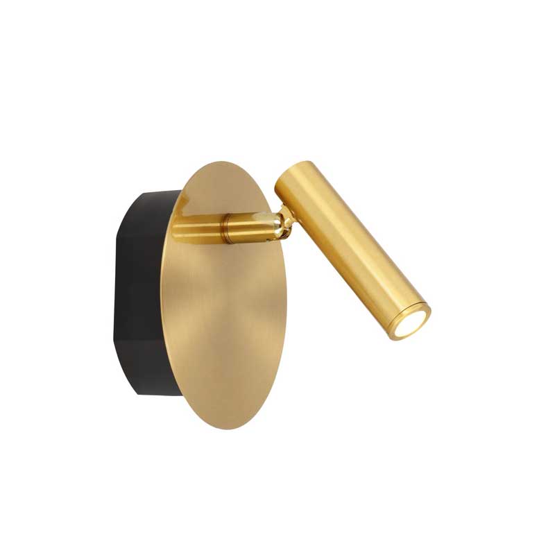 Lucide Jolijn USB Rechargeable Reading Light - Matt Gold