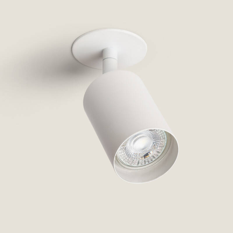 Edit Waterloo Recessed Single Spotlight - White
