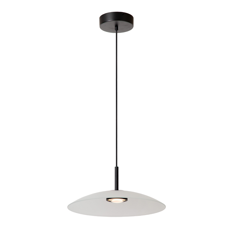 Lucide Menga LED Glass Medium Ceiling Pendant Light - Opal