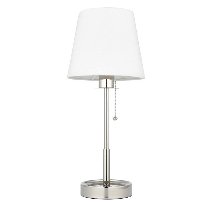 Luxia Ambleside Table Lamp - Polished Nickel