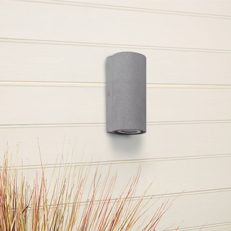 Westport Hampton 200 LED Outdoor Up & Down Wall Light - Concrete
