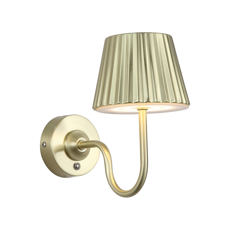 Westport Jules USB Rechargeable LED Wall Light - Brass