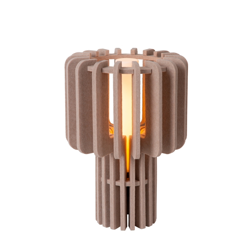 Lucide Rollo Table Lamp - Taupe