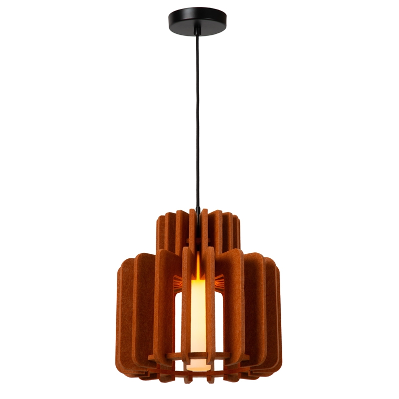 Lucide Rollo 310 Ceiling Pendant Light - Terracotta