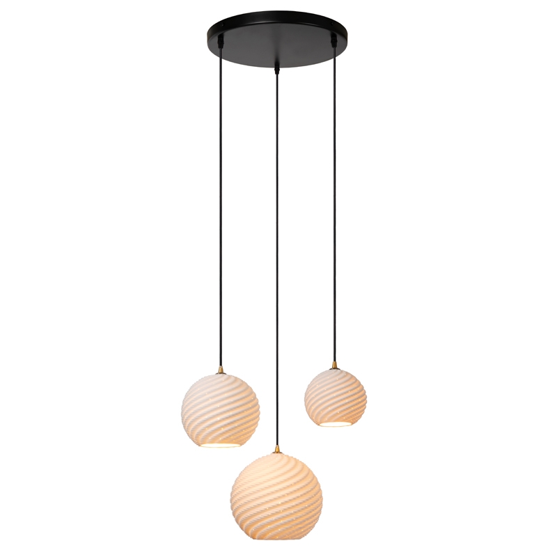 Lucide Bina Ceiling Pendant Light - White