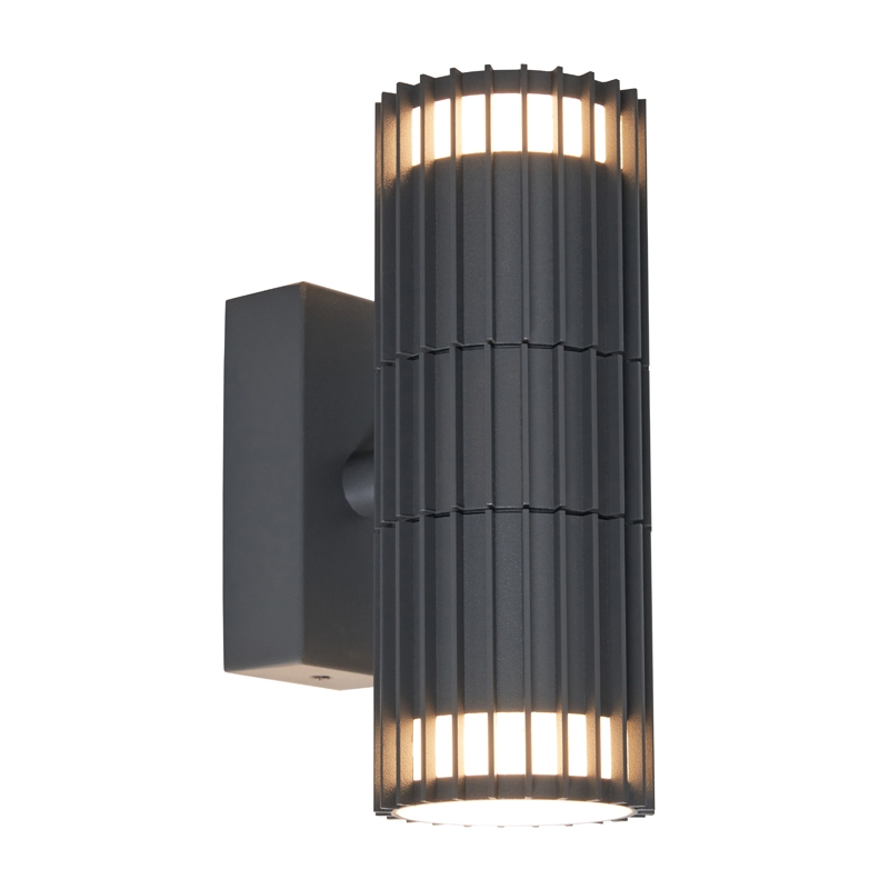 Forum Muto Outdoor Up & Down Wall Light - Anthracite