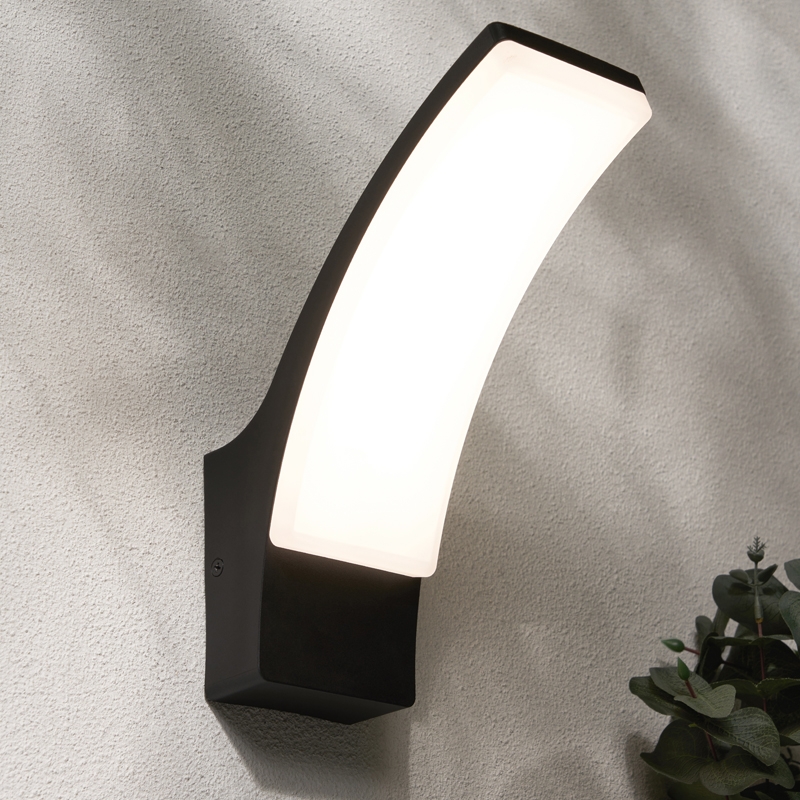 Forum Batsu LED Outdoor Wall Light - Black