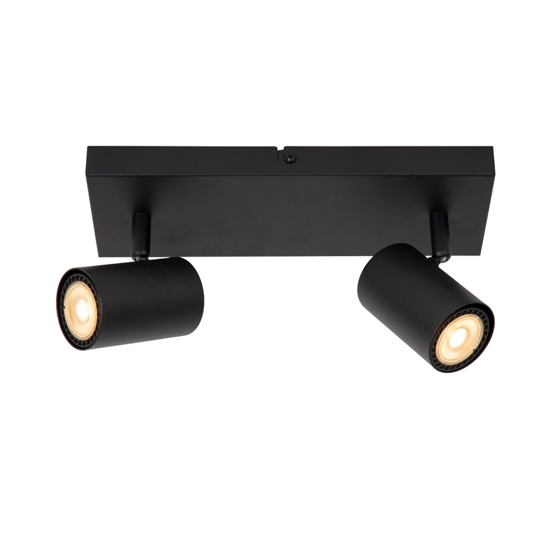 Lucide Amigo 2 Light Spotlight Bar - Black