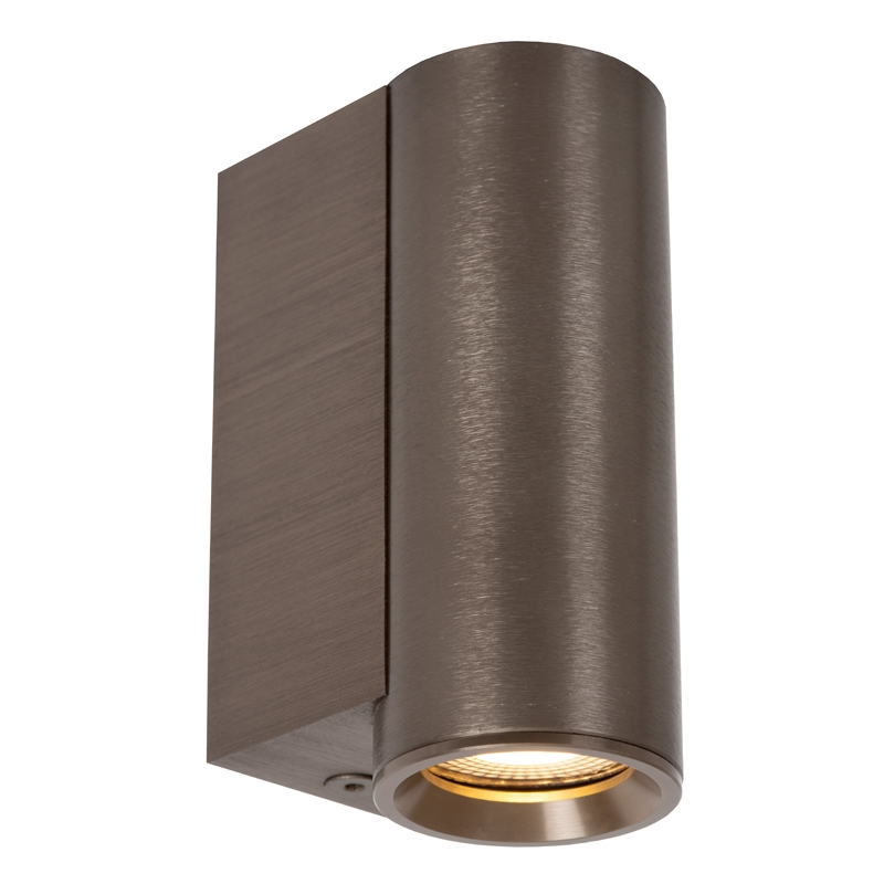 Lucide Dupla Down Light - Rust Brown