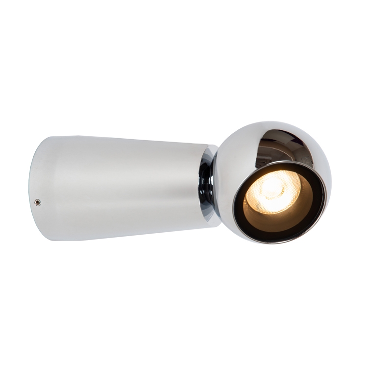 Lucide Ipsos LED Wall Light - Chrome