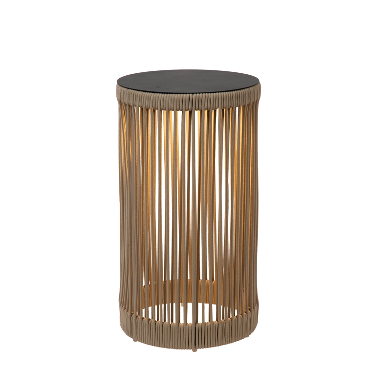 Lucide Pingi 615 USB Rechargeable Outdoor Feature Light - Taupe