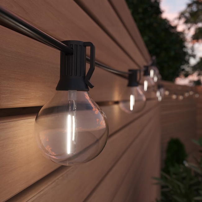 Suri Coastal 8M Falmouth Solar Festoons Lights - 25 Lights