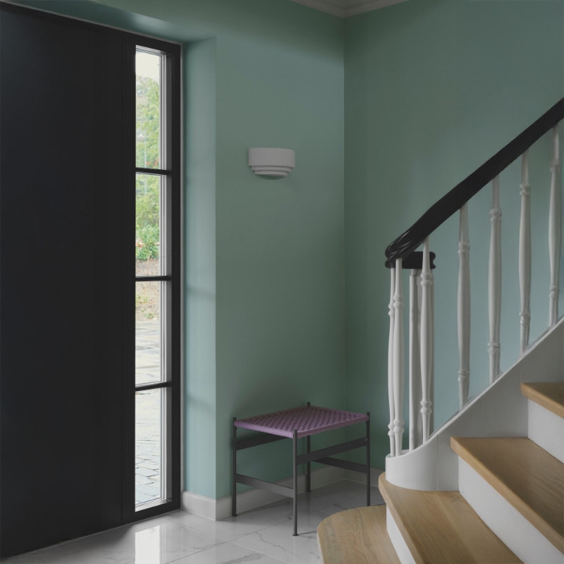 Nordlux Lancio Up & Down Plaster Flush Light With Plug - White