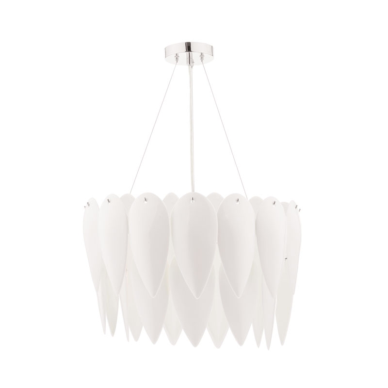 Dar Phillipa Ceiling Pendant Light - White
