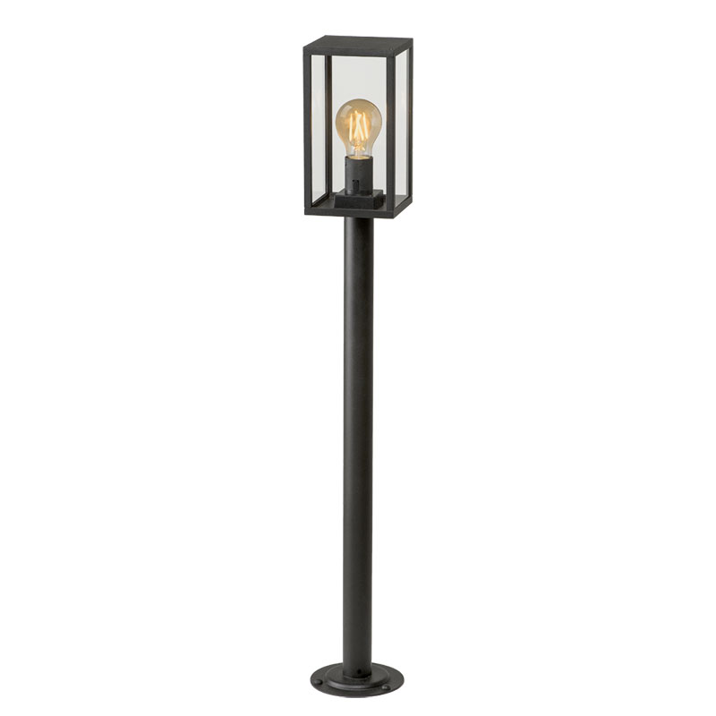 Techmar Plug and Play - Limosa Outdoor Tall Post Light - Black