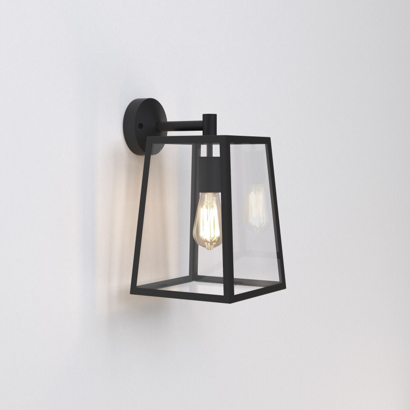 Astro Calvi 305 Outdoor Hanging Lantern Wall Light - Black
