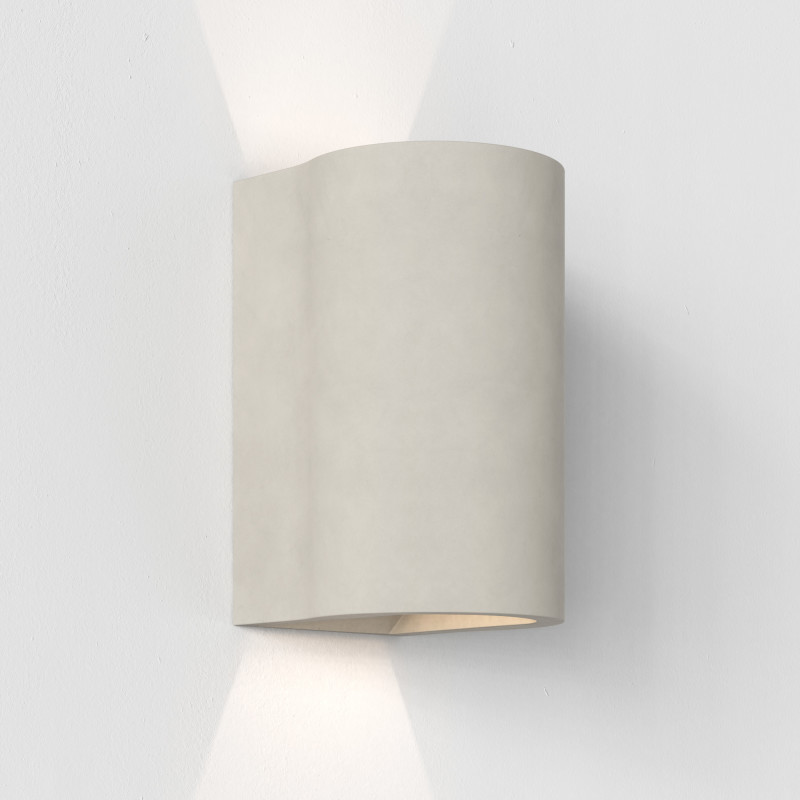 Astro Dunbar 160 LED Outdoor Up & Down Wall Light - Matt Concrete