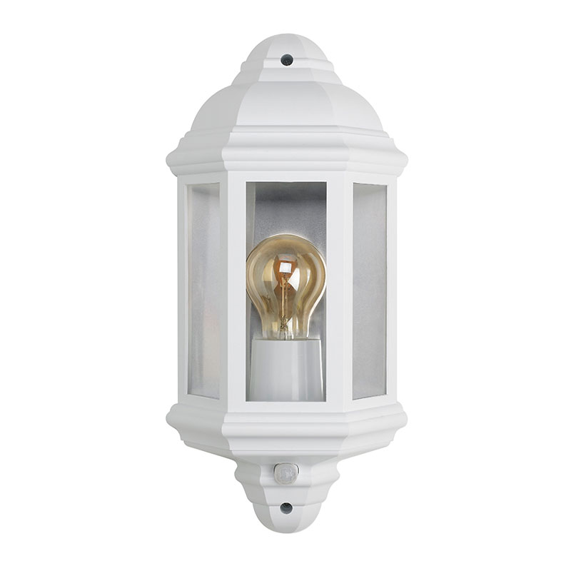 Half lantern wall light with sensor discount