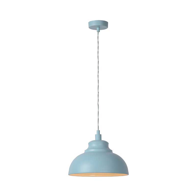Pale blue deals pendant light