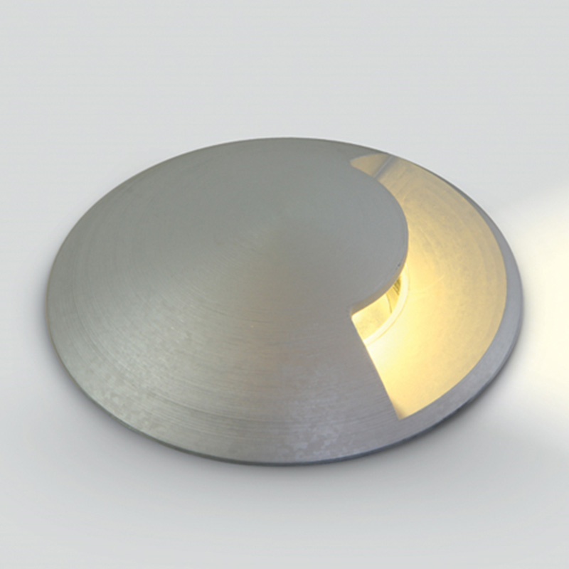 Rise LED Ground Light - Aluminium