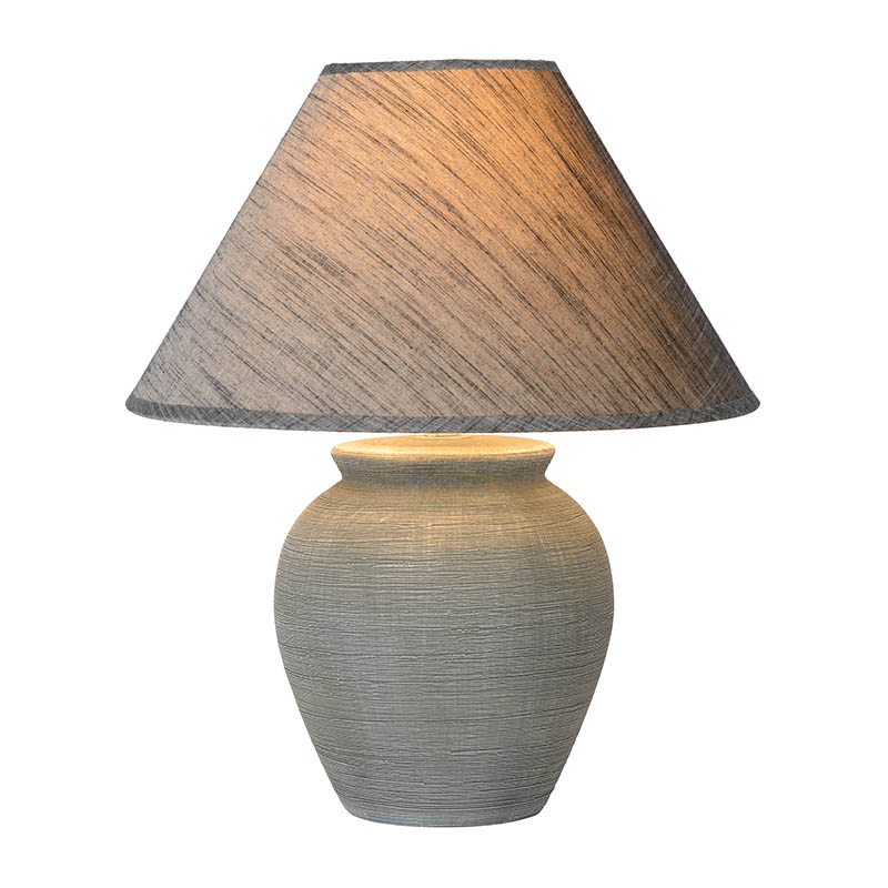 Lucide Ramzi Large Table Lamp - Grey