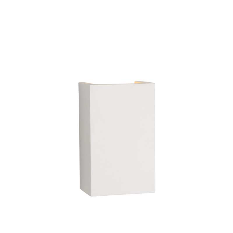 Lucide Gipsy Square Up & Down Wall Light - White