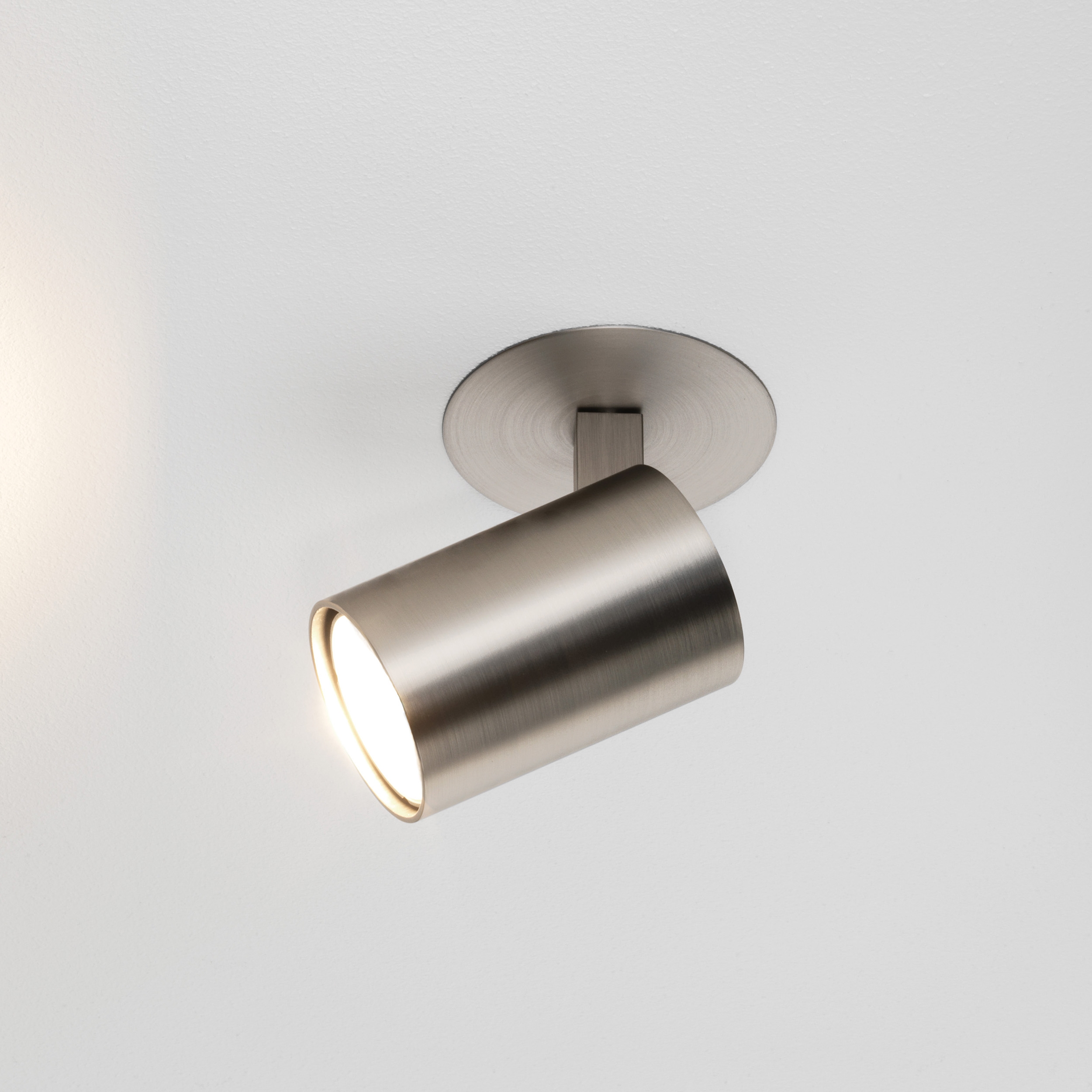 Astro Ascoli Recessed Single Spotlight - Matt Nickel