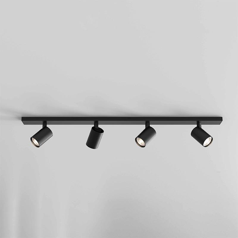 Astro Ascoli 4 Light Bar Spotlight Plate - Matt Black