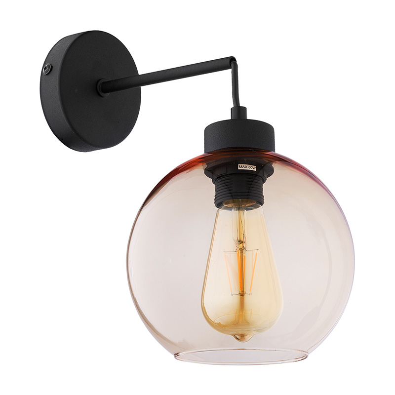 Edit Scope Glass Wall Light - Amber