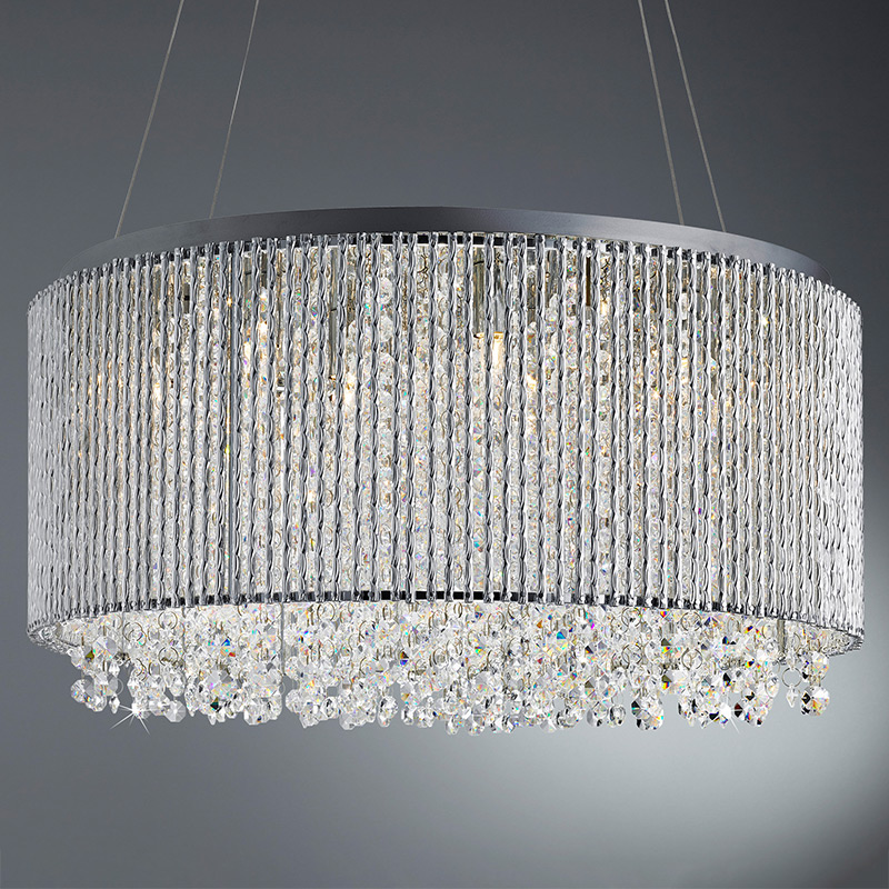 Crystal Chandelier - Chrome
