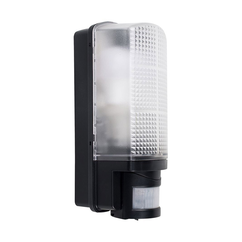 Edit Griffin Outdoor Wall Light with PIR Sensor - Black