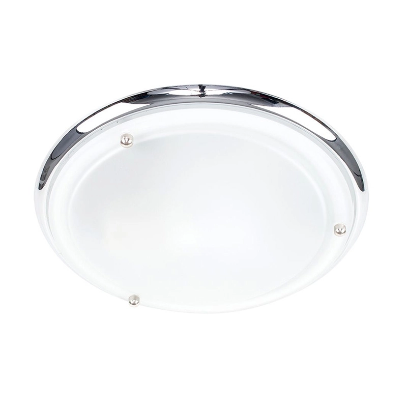 Edit Ordin Flush Ceiling Light - Chrome
