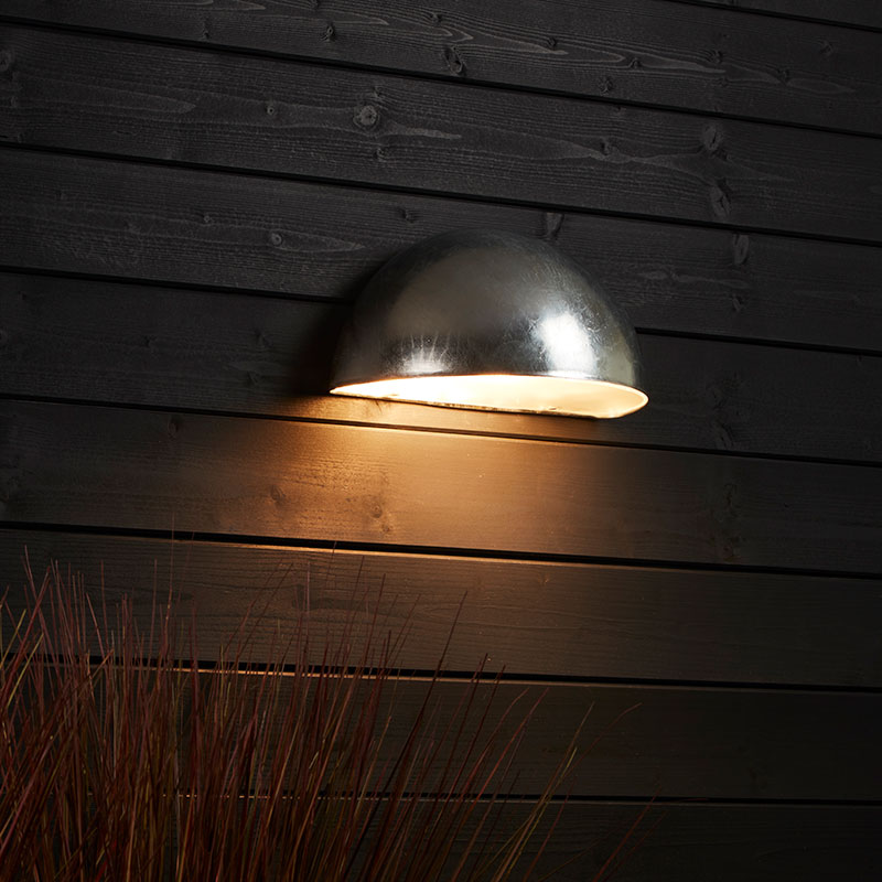 Edit Coastal Arctic Outdoor Wall Washer Light - Galvanised Steel
