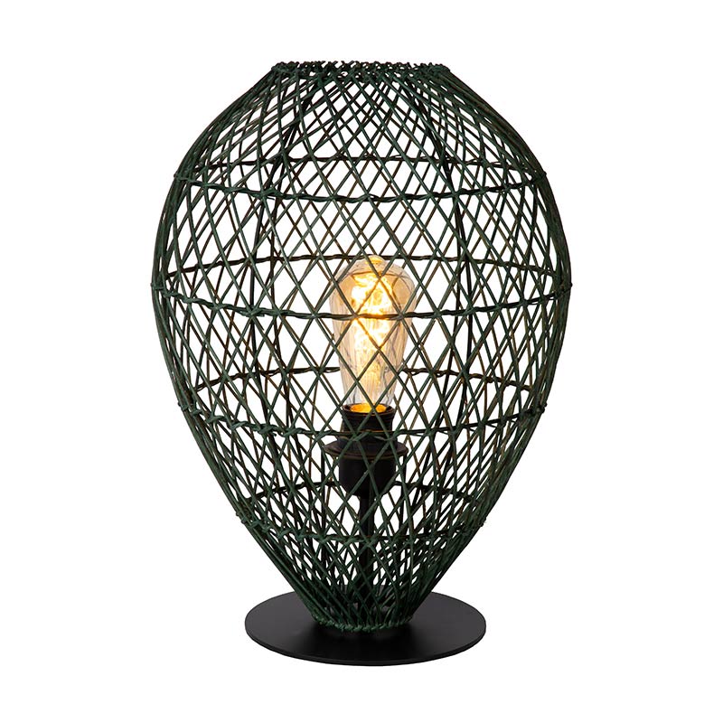 Lucide Kenjiro Table Lamp - Dark Green