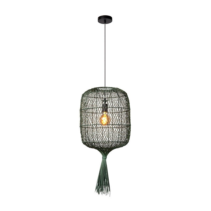 Lucide Garve Ceiling Pendant Light - Dark Green
