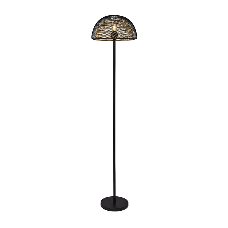 Searchlight Honeycomb Floor Lamp - Black