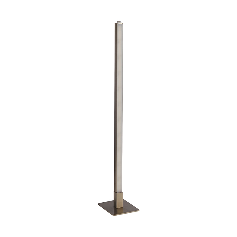 Searchlight Tribeca LED Table Lamp - Satin Silver
