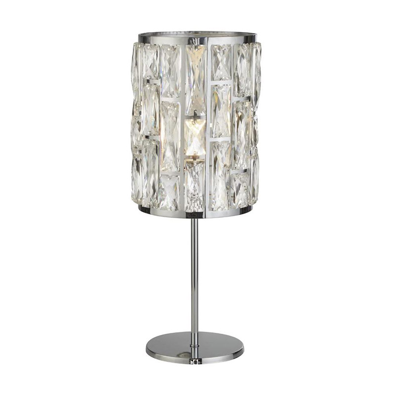 Searchlight Bijou Table Lamp - Crystal