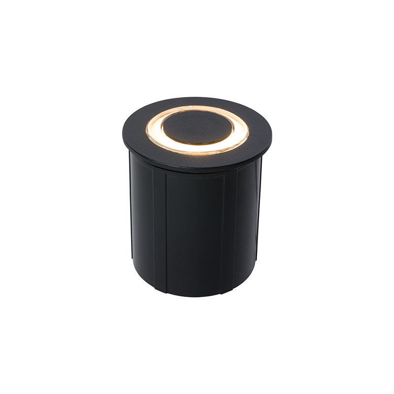 Edit Bullseye LED Ground Light - Black