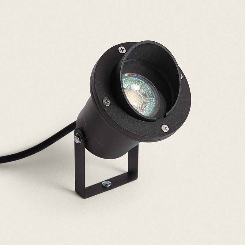 Edit Lisbon Garden Spotlight - Black