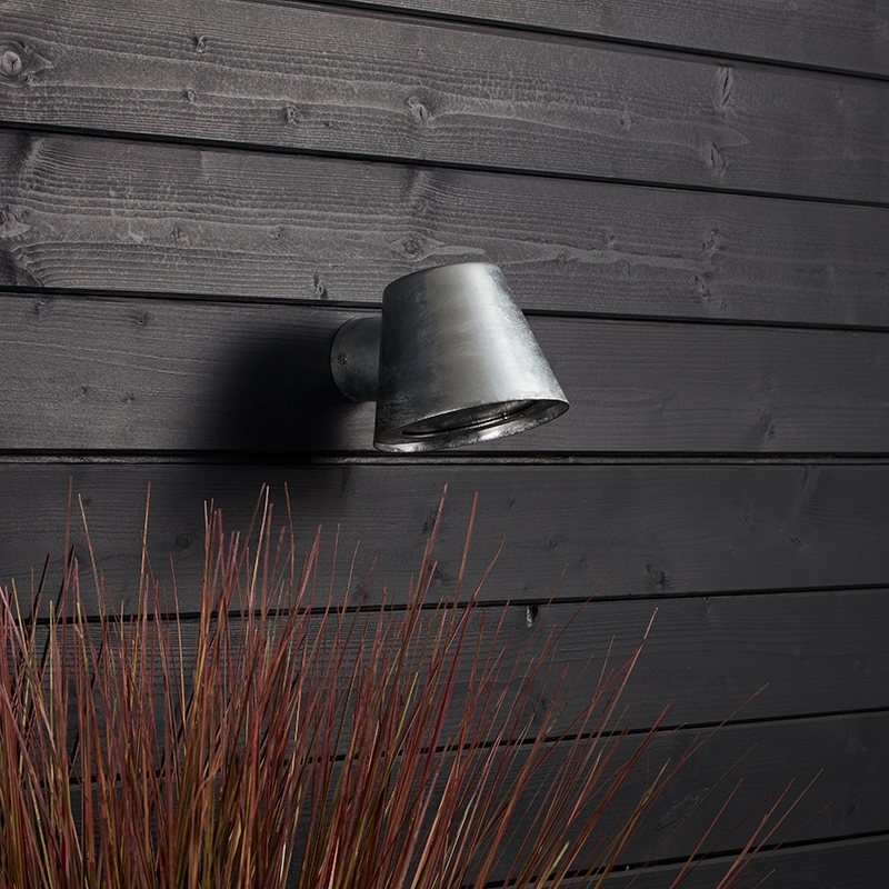 Edit Coastal Faroe Outdoor Wall Light - Galvanised Steel