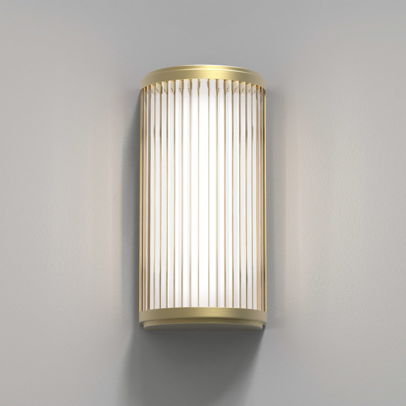 Astro Versailles 250 LED Flush Wall Light - Matt Gold